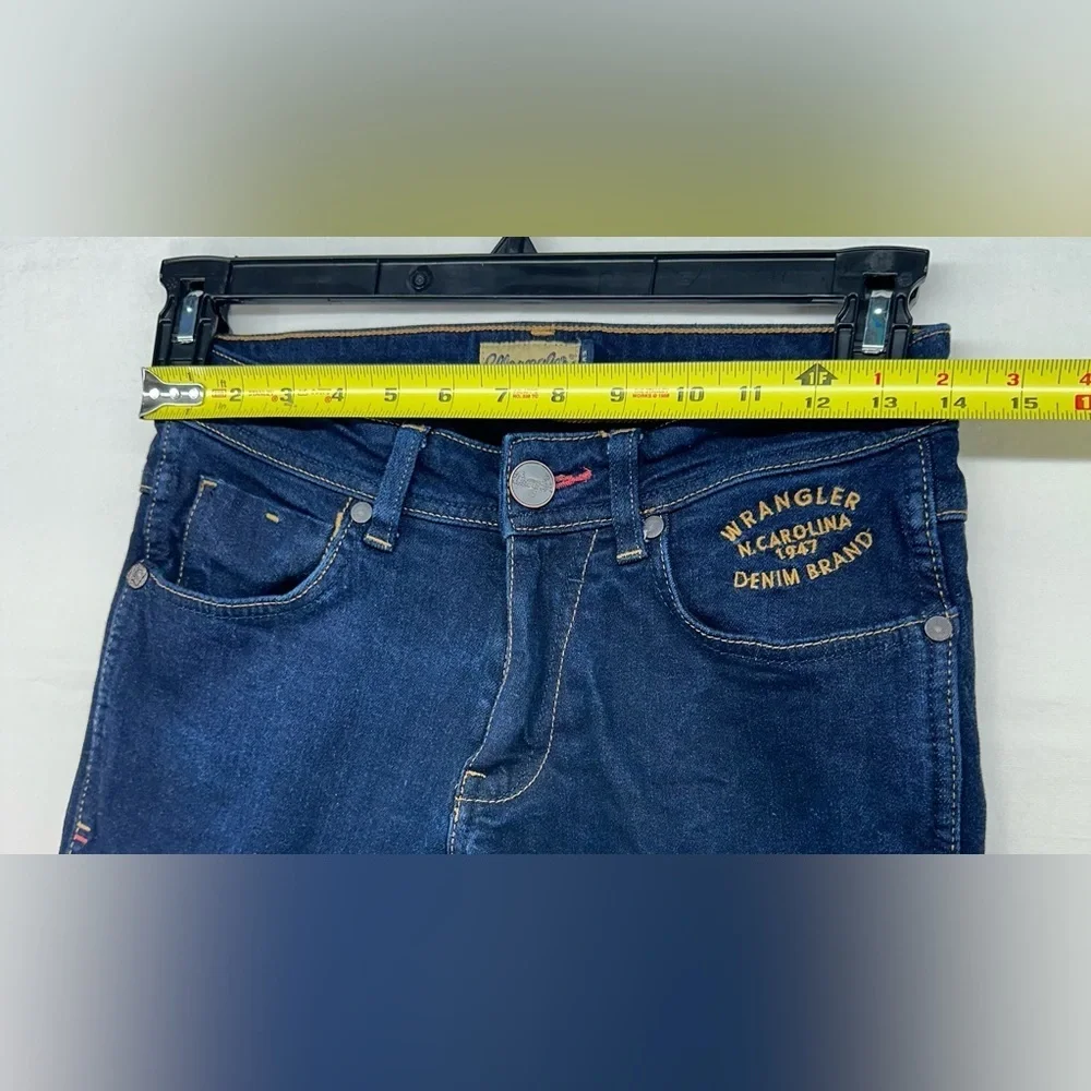 Wrangler Skanders Straight Leg Dark Denim‎ Jeans Men's 28 X 26